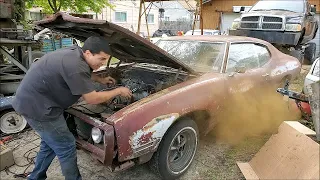 1969 GTO Barn Find First Start