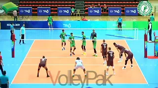 Pakistan Vs Qatar Volleyball match Islamic Solidarity Games Koniya. with Urdu commentary #VolleyPak