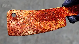 Cleaver Restoration - Removing Century Rust