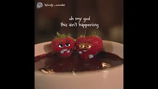 Not the Valentine’s Day these strawberries had in mind! #animations #shorts #valentinesday #doodles