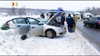 Смотри столкновение двух   Chevrolet в Сокольском районе Вологодской области. Погибло три человека.