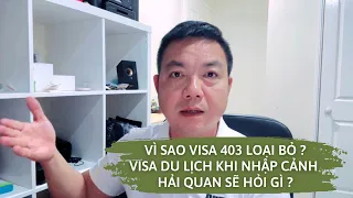 HẢI QUAN SẼ HỎI GÌ KHI NHẬP CẢNH ÚC VỚI VISA DU LỊCH ? VÌ SAO ĐẢNG LAO ĐỘNG BỎ VISA 403 ?