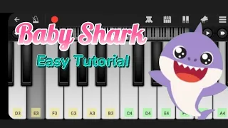 Baby Shark - perfect piano tutorial