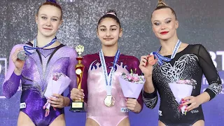 Анапчанка привезла комплект медалей с чемпионата России по спортивной гимнастике