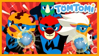 Animal Rangers✨ | Animal Song | Animal Comics | Animal Heroes | Kids Song | TOMTOMI