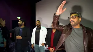 Imran Ashraf surprised fans with Cast, Crew & Singers in movie theatre in London | Dum Mastam