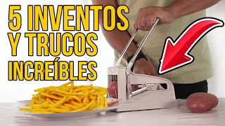 5 TRUCOS E INVENTOS INCREÍBLES CON COMIDA QUE TE SORPRENDERÁN