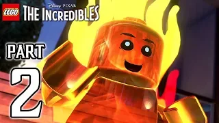 LEGO The Incredibles Walkthrough PART 2 (PS4 Pro) No Commentary @ 1080p HD ✔