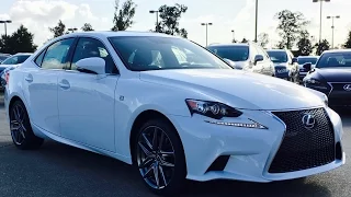 2016 Lexus IS200t F Sport Full Review, Start Up, Exhaust