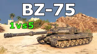 World of Tanks BZ-75 - 9 Kills 11,5K Damage