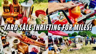 Miles & Piles of Antique & Vintage Thrifting! | Shop with Me