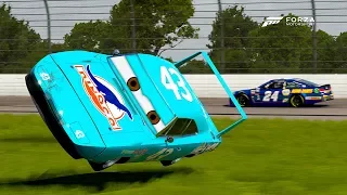 The King's Crash! | Forza Motorsport 6 | NASCAR/R Class