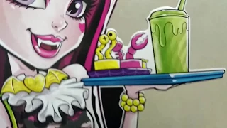 Обзор куклы Монстер Хай, Дракулаура (Monster High, Draculaura)