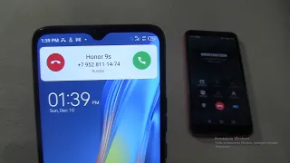 Incoming call & Outgoing call at the Same Time  HONOR 9S+TECNO