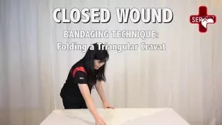 Folding a Cravat | Singapore Emergency Responder Academy, First Aid and CPR Training
