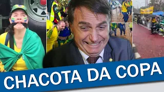 BOLSONARISTAS VIRAM MEME APÓS EDUARDO BOLSONARO SER FLAGRADO NO JOGO DO BRASIL CONTRA SUÍÇA NO CATAR