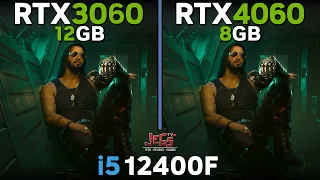 RTX 3060 vs RTX 4060 | i5 12400F | Tested in 17 games