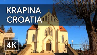 Walking Tour: Krapina, Croatia - 4K UHD Virtual Travel
