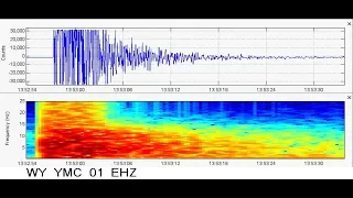 Yellowstone Volcano Seismicity Increases on 10/13/18 -- More to come? Monitor closely!