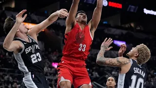 Portland Trail Blazers vs San Antonio Spurs - Full Game Highlights | January 26, 2023-24 NBA Season