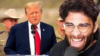 Trump's Most UNHINGED Speech Yet | Hasanabi reacts