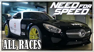 Need For Speed 2015 - All Races | Full story gameplay