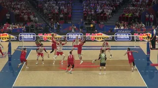 USA Volleyball TJ Defalco in USA - Poland Volleyball VNL Final 2023