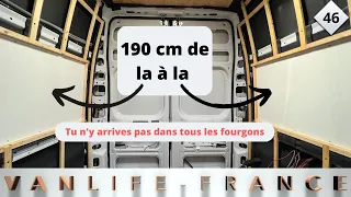 46 Aménager un Fourgon : Astuce Ingénieuse pour un Lit de 190 cm dans la Largeur