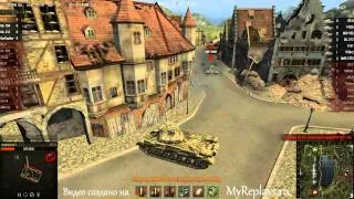 WOT: Ласвилль - ИС-4 - 8 фрагов - Дозорный, З