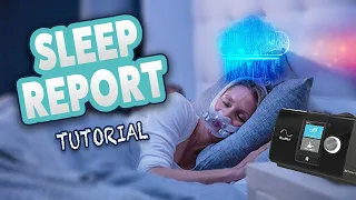 😴ResMed AirSense 10 Autoset Sleep Report Advanced Tutorial