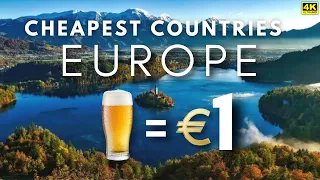 Top 10 Cheapest European Countries To Visit in 2023 - 4K Travel Video