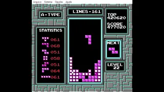 NES TETRIS - First Time I Got To The "Kill Screen" (Level 18 - 29) - 585.720