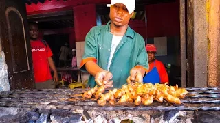 Street Food Tour of Lamu, Kenya - FOOD MELTING POT and Sailboat BBQ - Kenyan Swahili Food!