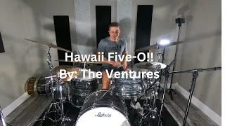 Hawaii Five-O/ Drum Cover/ The Ventures (The Fastest Song I Have Play Yet...