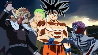 If Goku was in demon slayer | Zoro was in demon slayer