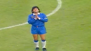 Il giorno in cui Maradona ha giocato per l'Italia