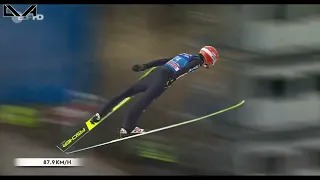 Markus Eisenbichler mit inoffiziellem Schanzenrekord im Training in Innsbruck / 139m