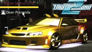 NFS Underground 2 -  Nissan Skyline GTR Tuning