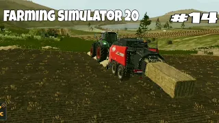 Colheita de aveia e fazendo feno !! | Timelapse | Farming Simulator 20 #14