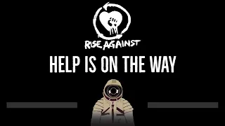 Rise Against • Help Is On The Way (CC) 🎤 [Karaoke] [Instrumental Lyrics]