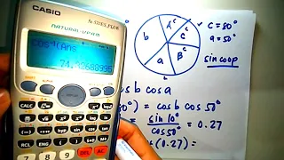 Spherical Trigonometry: Napier's Rule, Sine and Cosine Law (Part 2/2)