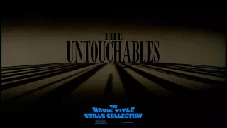 The Untouchables (1987) title sequence