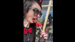 Eugenia Cooney Eats Candy & Visits Main Street Confectionery In Disney World | TikTok May 17, 2024