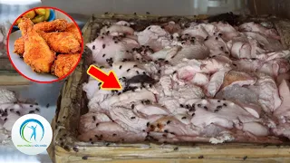 ‘Tử thần’ bàn ăn từ những miếng thịt gà siêu bẩn, siêu thối | Thực phẩm & sức khỏe