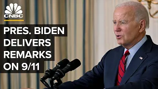 LIVE: President Biden delivers remarks on the anniversary of 9/11 — 9/11/23