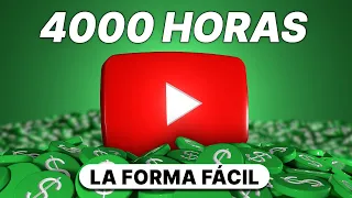 ¡Es mucho MÁS FÁCIL obtener tus 4000 horas de reproducción si haces ESTO!