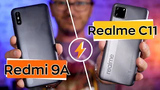 Realme C11 vs Redmi 9A : Duel d'entrée de gamme entre Realme et Xiaomi !