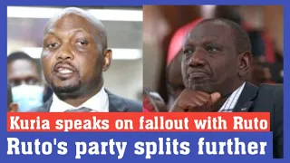 Finally Moses Kuria Speaks On His Fallout With Ruto And Exposed Big Moves He Will Take