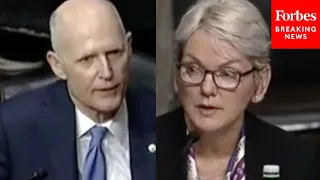 'Every Month You're In Office, Gas Prices Are Up': Rick Scott Confronts Jennifer Granholm