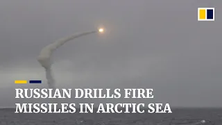 Russian military drills fire missiles in Arctic sea near Alaska